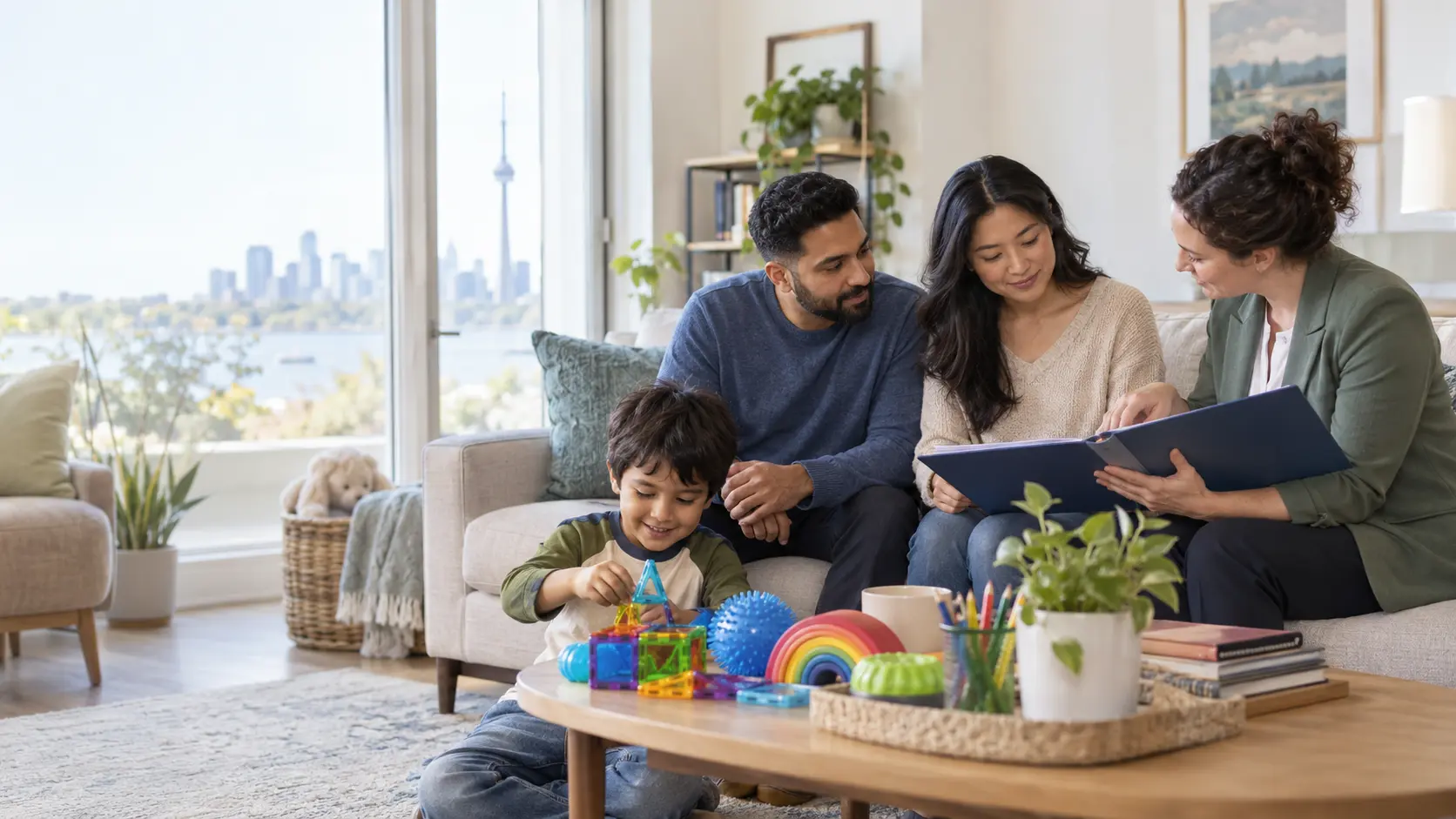 Autism resources for families in Ontario, including support, funding and therapy services
