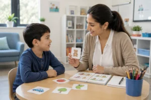 Signs your child may need language therapy during a pediatric communication session